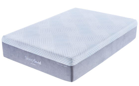SleepSoul Premium Cool Gel 3000 Pocket Mattress, Single
